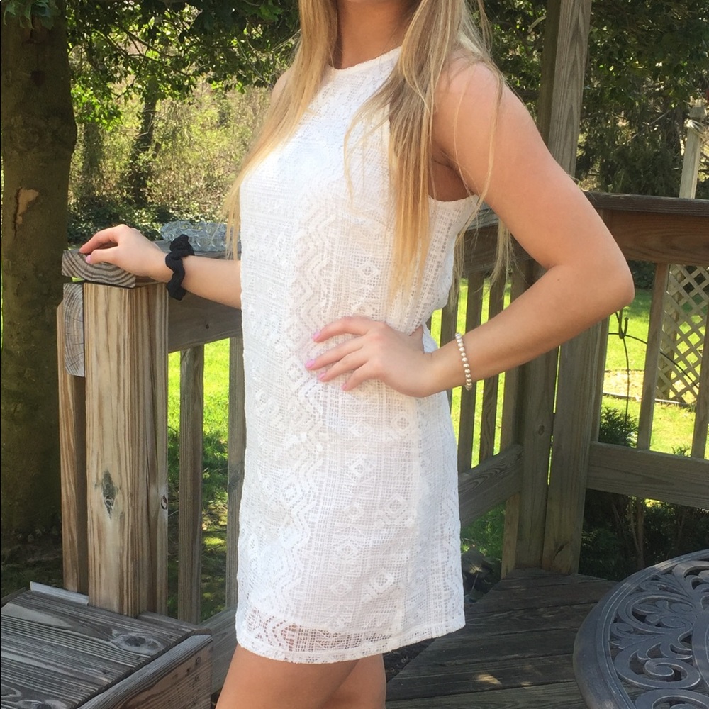 White dress